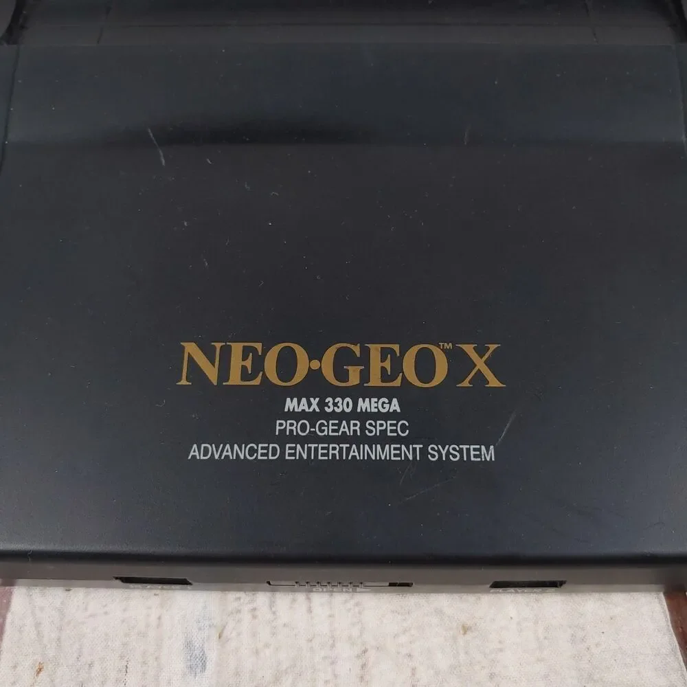 SNK NEO-GEO X Limited Edition Console - DOCK + CABLES ONLY - Tested Working